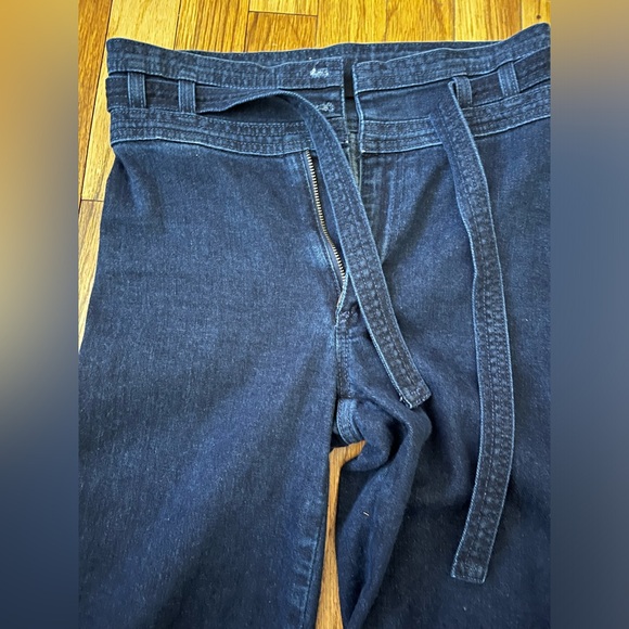 flared 70s high rise jeans - Picture 2 of 5